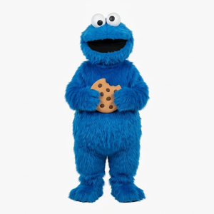 Blue Furry Monster