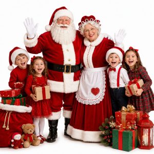 Santa, Mrs. Claus Package